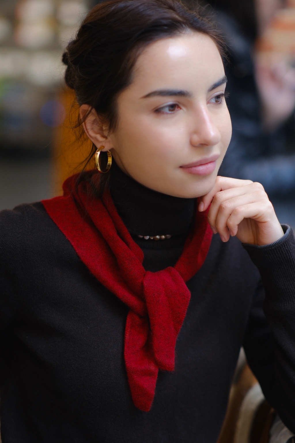 Cashmere Triangle Scarf